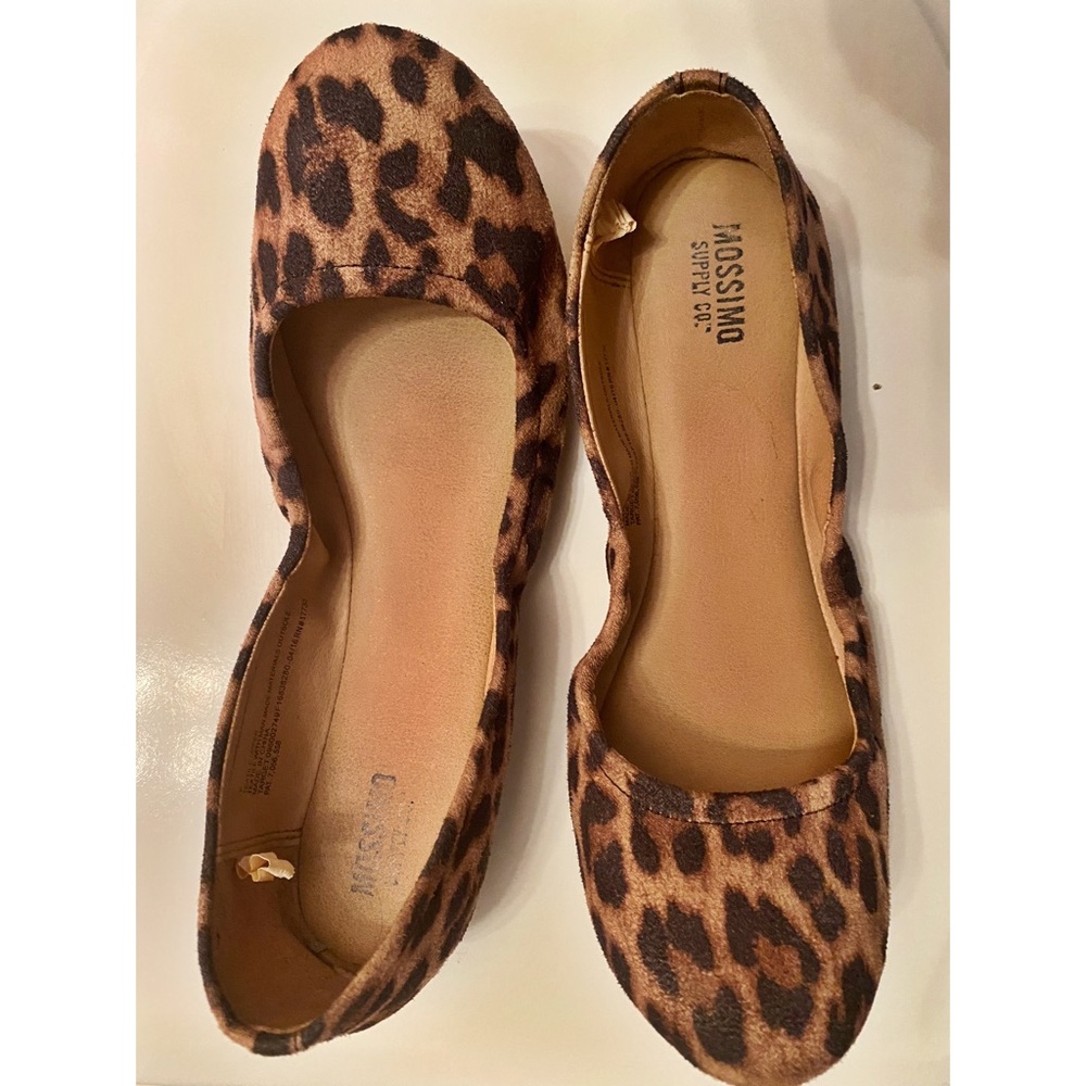 Mossimo Leopard Ballet Flats size 7